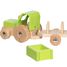 Traktor mit Anhänger grün GK55838 Goki 4