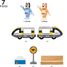 Bluey-Zug BR36147 Brio 4