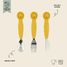 Kinderbesteck Set aus Silikon Mr Lion TX-96-432 Trixie 2