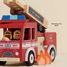 Feuerwehrauto aus Holz TV427 Le Toy Van 4