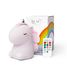 Nachtlicht Cosmo das Einhorn rosa Glitzer LL-UNIPINKR Little L 2