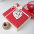 Weihnachtsdeko - Personalisiertes Herz weißes Holz VI-CR11 Vintiun 3