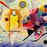 Gelb Rot Blau von Kandinsky K066-50 Puzzle Michele Wilson 1