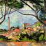 Blick auf das Meer bei L'Estaque by Cézanne K531-50 Puzzle Michele Wilson 1