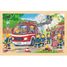 Einlegepuzzle Feuerwehreinsatz 24 Teile GK57318 Goki 1