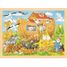 Einlegepuzzle Einzug in die Arche Noah GK57535 Goki 1