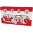 Weihnachtsdekoration-Set rote (3 Stück) SE83098 Sevi 1