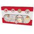 Weihnachtsdekoration-Set Weiß (3 Stück) SE83099 Sevi 1