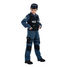 Swat agent Kostüm für Kinder 128cm CHAKS-C4086128 Chaks 1