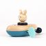 Wasserspielzeug Aufzieh-Kanu Kaninchen EG511182 Egmont Toys 1