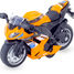 Miniatur-Orange-Reibungsmotorrad UL-8355 Orange Ulysse 1