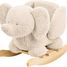 Schaukeltier Elefant Teddy ecru NA544009 Nattou 1