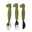 Kinderbesteck Set aus Silikon Mr Dino TX-96-442 Trixie 1