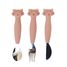 Kinderbesteck Set aus Silikon Mrs Cat TX-96-454 Trixie 1