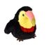 Tukan-Plüschvogel 15 cm HO3443 Histoire d'Ours 1