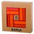 Feld 40 rot und orange Platten + Kunstbuch KARLRP22-4356 Kapla 1