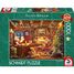 Puzzle Santa prüft die Wunschliste 1000 Teile S-58794 Schmidt Spiele 1
