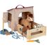 Pferd mit Stall und Zubehör LE12731 Small Foot company 1