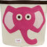 Aufbewahrungskorb rosa Elefant EFK107-000-005 3 Sprouts 1