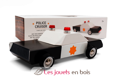 back in the 60’s ! Polizei, Holzauto von Candylab, Ref. M0301.