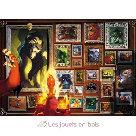 Puzzle Scar Disney Villainous 1000 Teile RAV12000101 Ravensburger 2