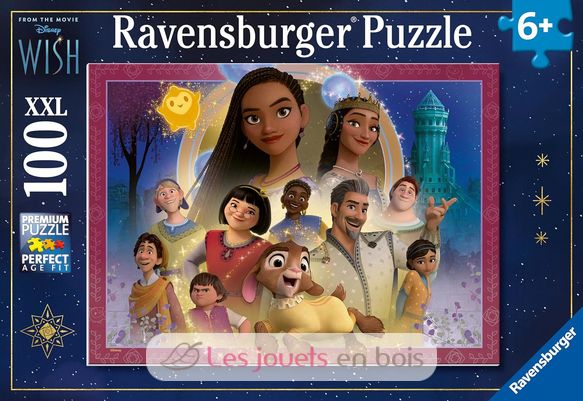 Puzzle Disney Wish 100 Teile XXL RAV-01048 Ravensburger 4