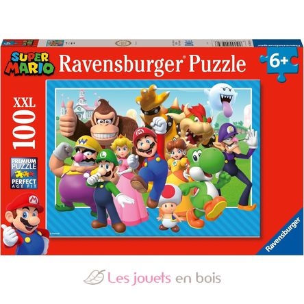 Puzzle Let's-a-go Super Mario 100 Teile XXL RAV-01074 Ravensburger 1