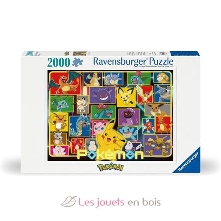 Puzzle Pokemon 2000 Teile RAV-01130 Ravensburger 1