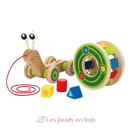 Nachzieh-schnecke HA-E0349 Hape Toys 4