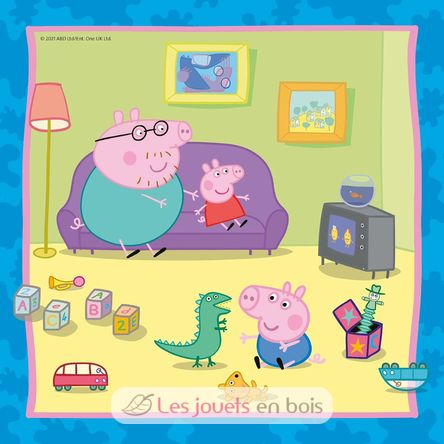 Puzzle Peppa Pig 3x49 pcs RAV-05579 Ravensburger 4