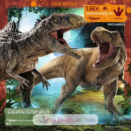 Puzzle T-Rex Jurassic World 3x49 Teile RAV056569 Ravensburger 3