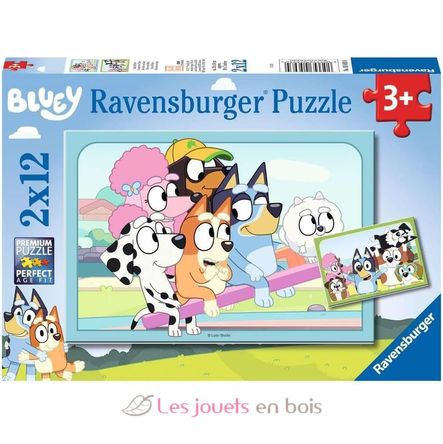 Puzzle Viel Spaß mit Bluey 2x12p RAV-05693 Ravensburger 1