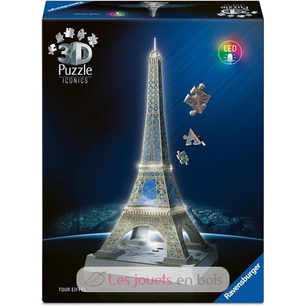 Beleuchteter Eiffelturm 3D-Puzzle, 216 Teile RAV12008024 Ravensburger 1