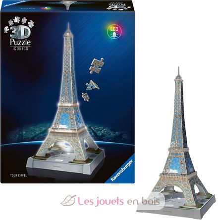 Beleuchteter Eiffelturm 3D-Puzzle, 216 Teile RAV12008024 Ravensburger 2