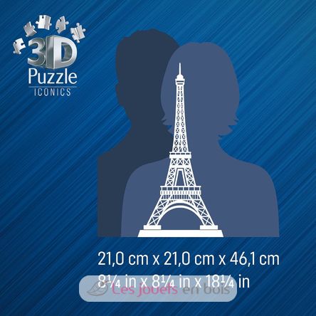 Beleuchteter Eiffelturm 3D-Puzzle, 216 Teile RAV12008024 Ravensburger 3