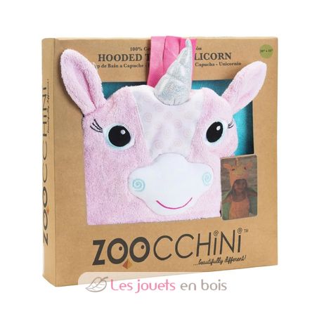 Kinder Kapuzen-Handtuch Allie das Alicorn ZOO-122-001-012 Zoocchini 7