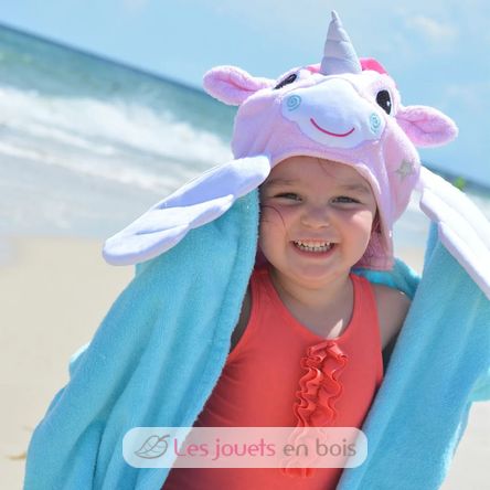 Kinder Kapuzen-Handtuch Allie das Alicorn ZOO-122-001-012 Zoocchini 10