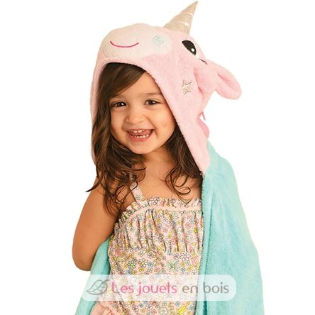 Kinder Kapuzen-Handtuch Allie das Alicorn ZOO-122-001-012 Zoocchini 6