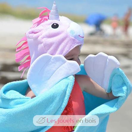 Kinder Kapuzen-Handtuch Allie das Alicorn ZOO-122-001-012 Zoocchini 8