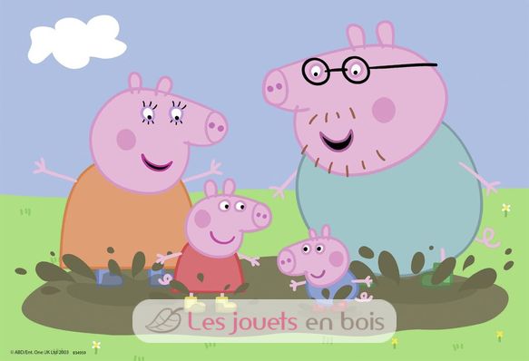 Puzzle Die Peppa Pig-Familie 2x24pcs RAV-09082 Ravensburger 3