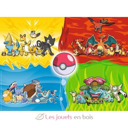 Puzzle Arten von Pokémon 150 Teile XXL RAV-10035 Ravensburger 2