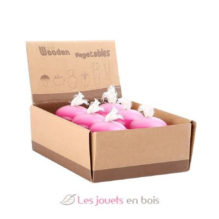 Display Zwiebel aus Holz LE10137 Small foot company 2