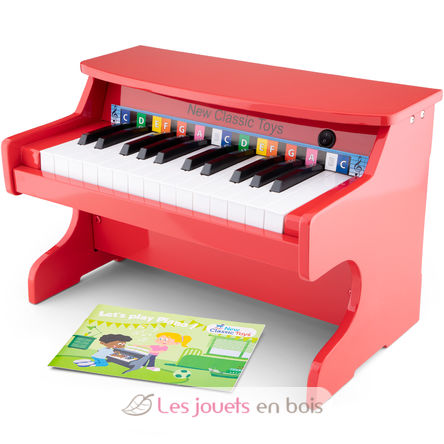Piano Elektronisch rot NCT10160 New Classic Toys 1