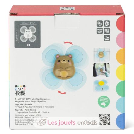 Sensorische Spinner Bär TT1-1041 Tiger Tribe 9
