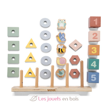 Zähl- und Sortierspiel NCT10508 New Classic Toys 3