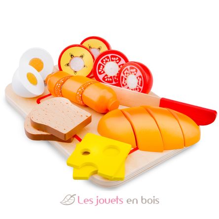 Lebensmittel aus Holz zum Schneiden NCT10578 New Classic Toys 2