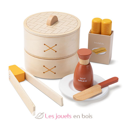 Dim Sum Spielset aus Holz NCT10614 New Classic Toys 4