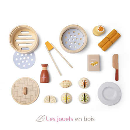 Dim Sum Spielset aus Holz NCT10614 New Classic Toys 5
