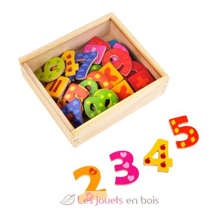 Bunte Magnetzahlen LE10731 Small Foot company 2