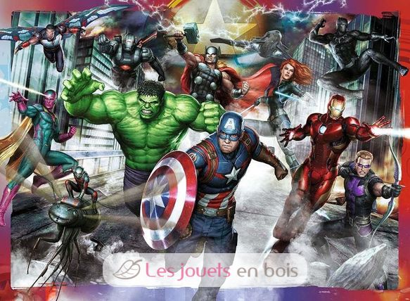 Puzzle Marvel Avengers Helden 100 Teile XXL RAV-10771 Ravensburger 2